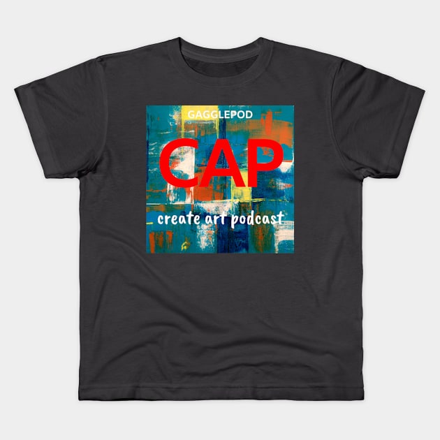 CAP Logo Kids T-Shirt by Create Art Podcast